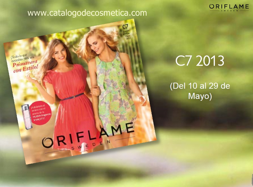 Oriflame, vídeo presentación del catalogo 7